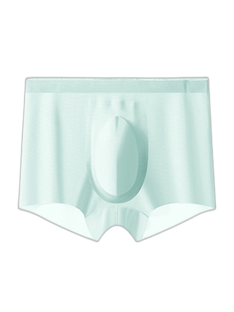 2 Pack Men's Ultra-Thin Ice Silk Quick-Dry Trunks