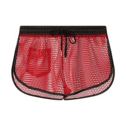 Mesh Split Shorts