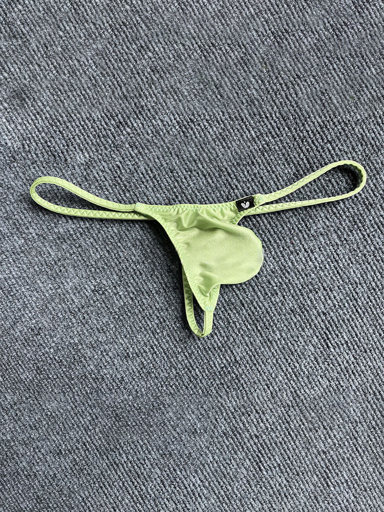 Men's Shiny High Elastic Durable Nylon Thong