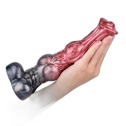 Molten - 10.2 Inch Centaur Dildo - Knot Dildo - Animal Dildo