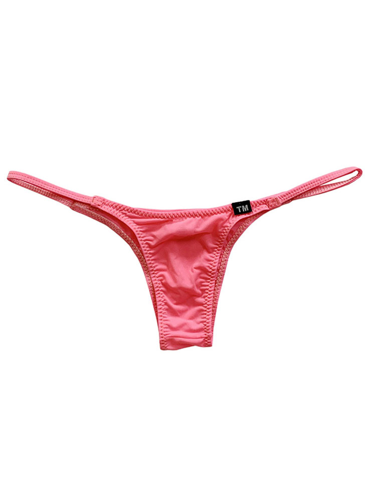 Men's Ice Silk Ultra Low Rise Thong