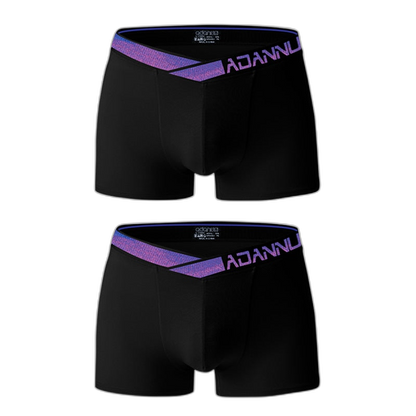 ADANNU Blue Classic Boxers (3 Pack)