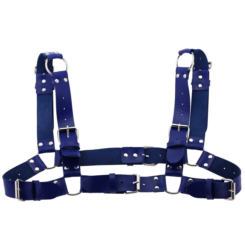 Unisex Adjustable Punk Leather Harness