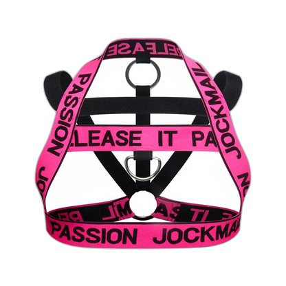 Jockmail Neon Release It Passion Elastic Harness