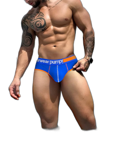 2 Pack Men's Middle-Rise Cotton Sexy Briefs