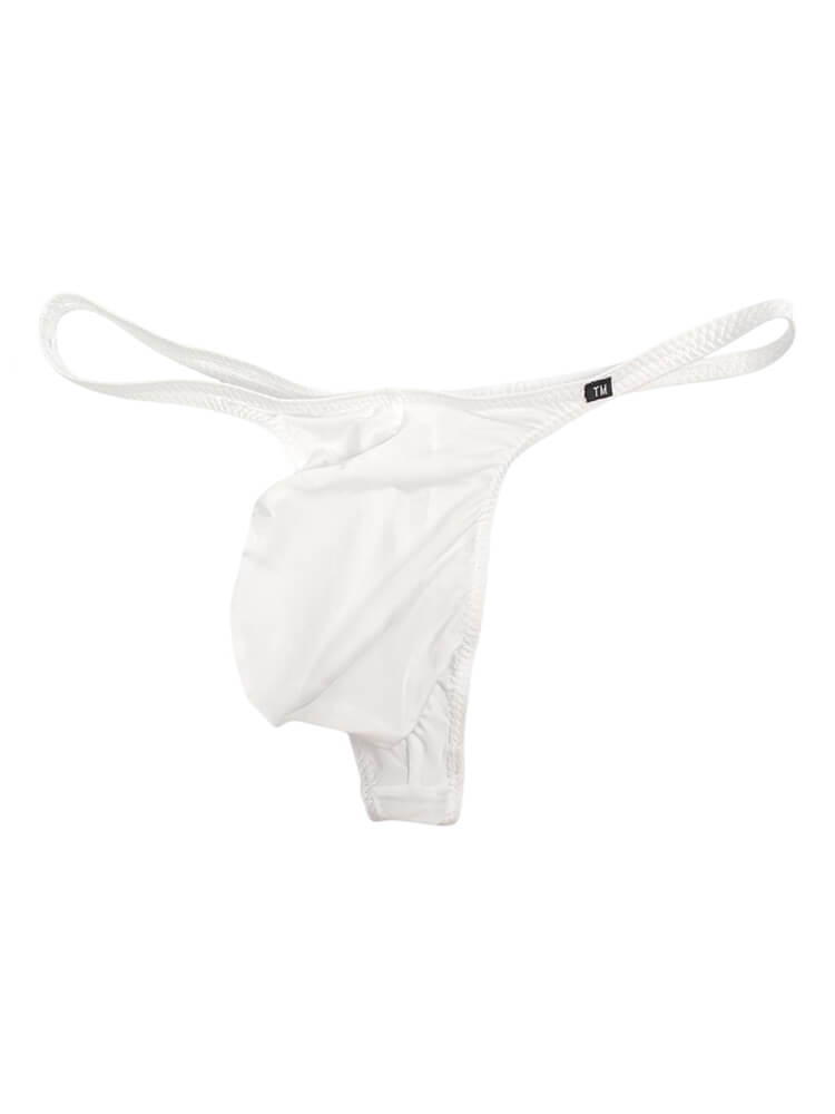Men's High Elastic U-Convex Pouch Thin Thong