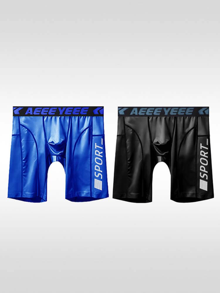 Men's High Elasticity Tight-Fit Quick-Dry Sports Shorts