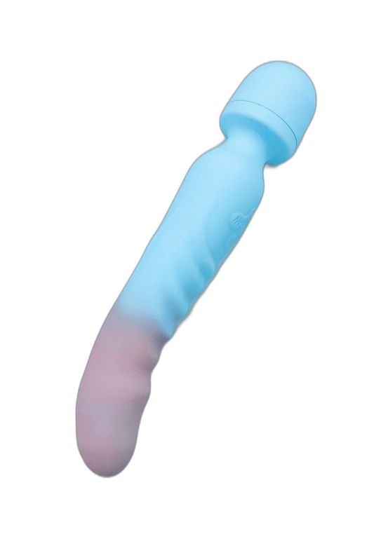 DuoGlow Heated Double-Ended Wand Vibrator – 7 Modes & Body Massager