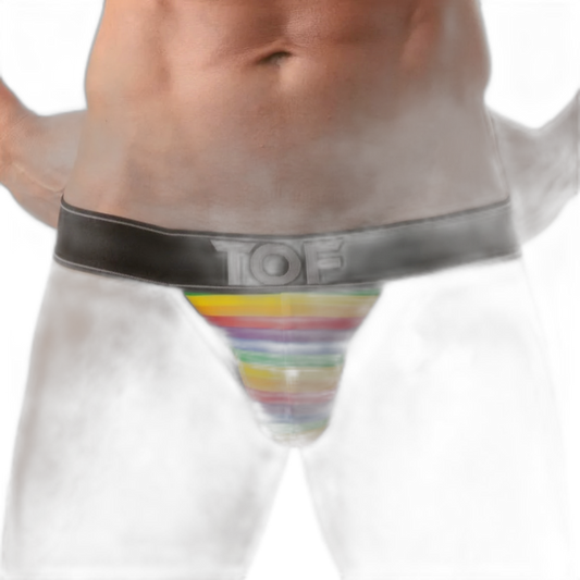 TOF Paris Rainbow Jock Strap Rainbow