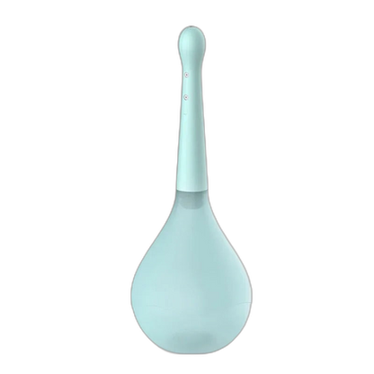 Soft Silicone Enema Douche with Anti-Backflow Design