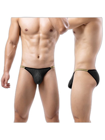 3 Pack Men's Sexy Low-Rise Hip-Lifting Briefs