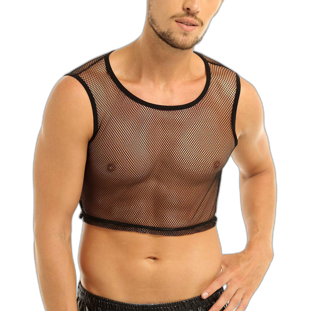 Mesh Crop Tank