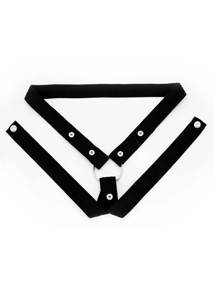 Men's Chastity Lock Elastic Auxiliary Belt