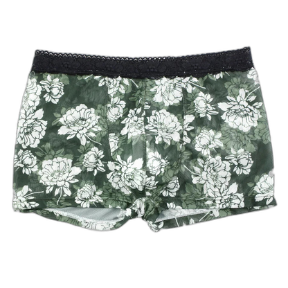 Tight Floral Print Boxer Briefs