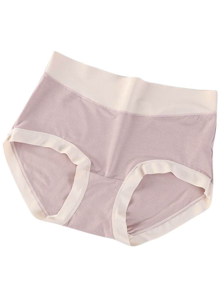 Men's Mid-Waist Colorblock Butt Lifting Briefs