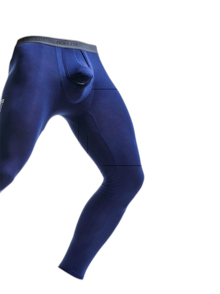 Men's Mid-Weight Wicking Thermal Bottoms