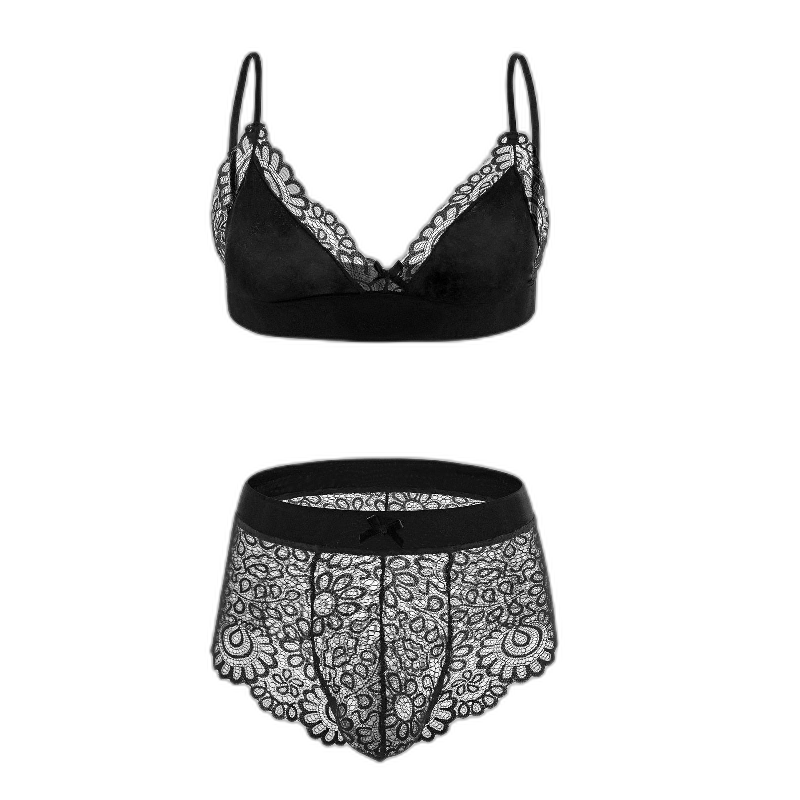 2-Piece Sexy Lingerie For Crossdressers