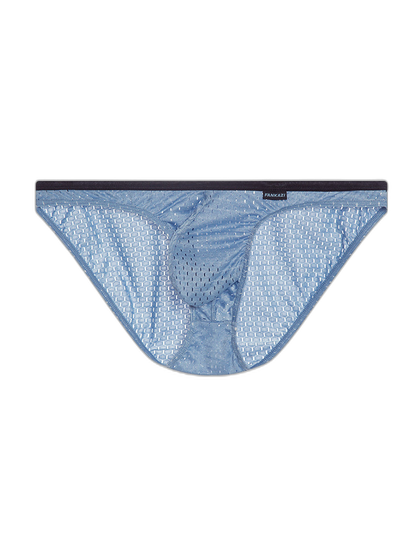 Men's Low-rise Mesh U-shaped Convex Pocket Sports Briefs