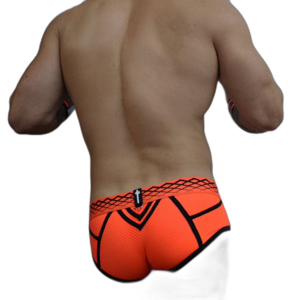 Breedwell Revolution Brief Neon Orange