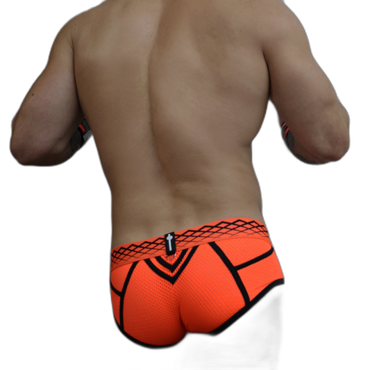 Breedwell Revolution Brief Neon Orange