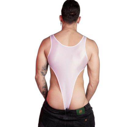 Ultra-Sexy High Cut Backless Bodysuit