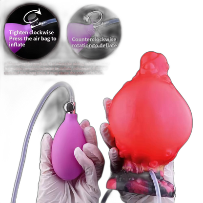 Cain - 6 Inch Inflatable Squirting Tentacle Dildo