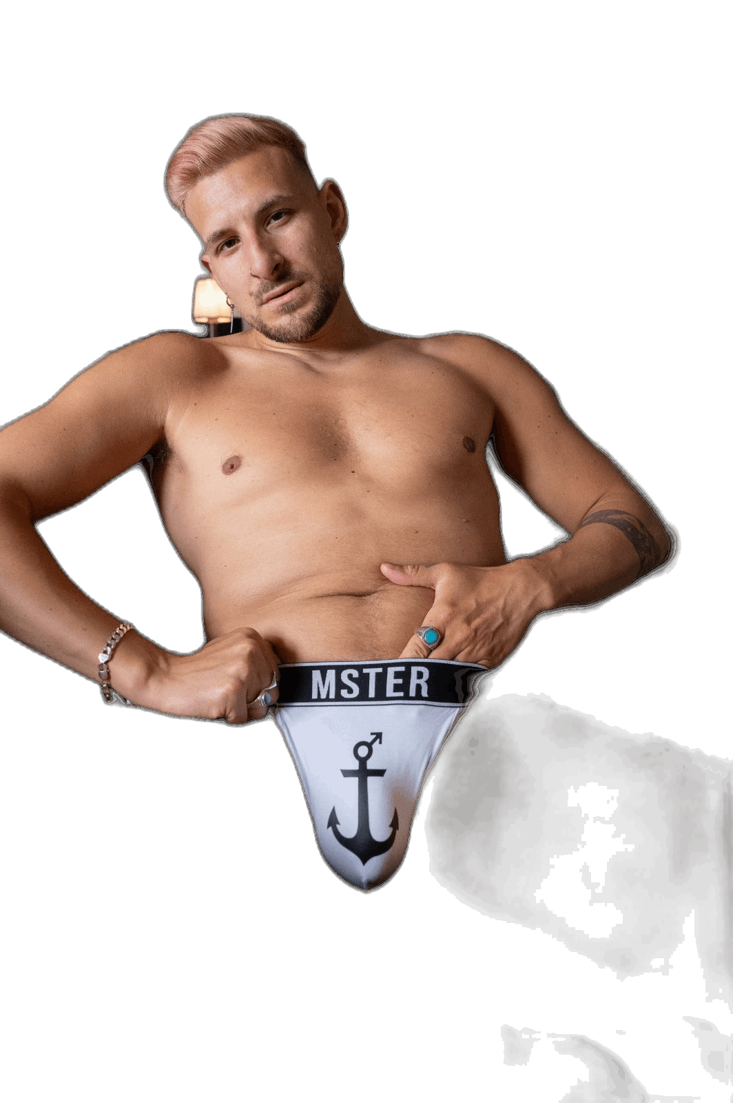 MSTER Jockstrap White