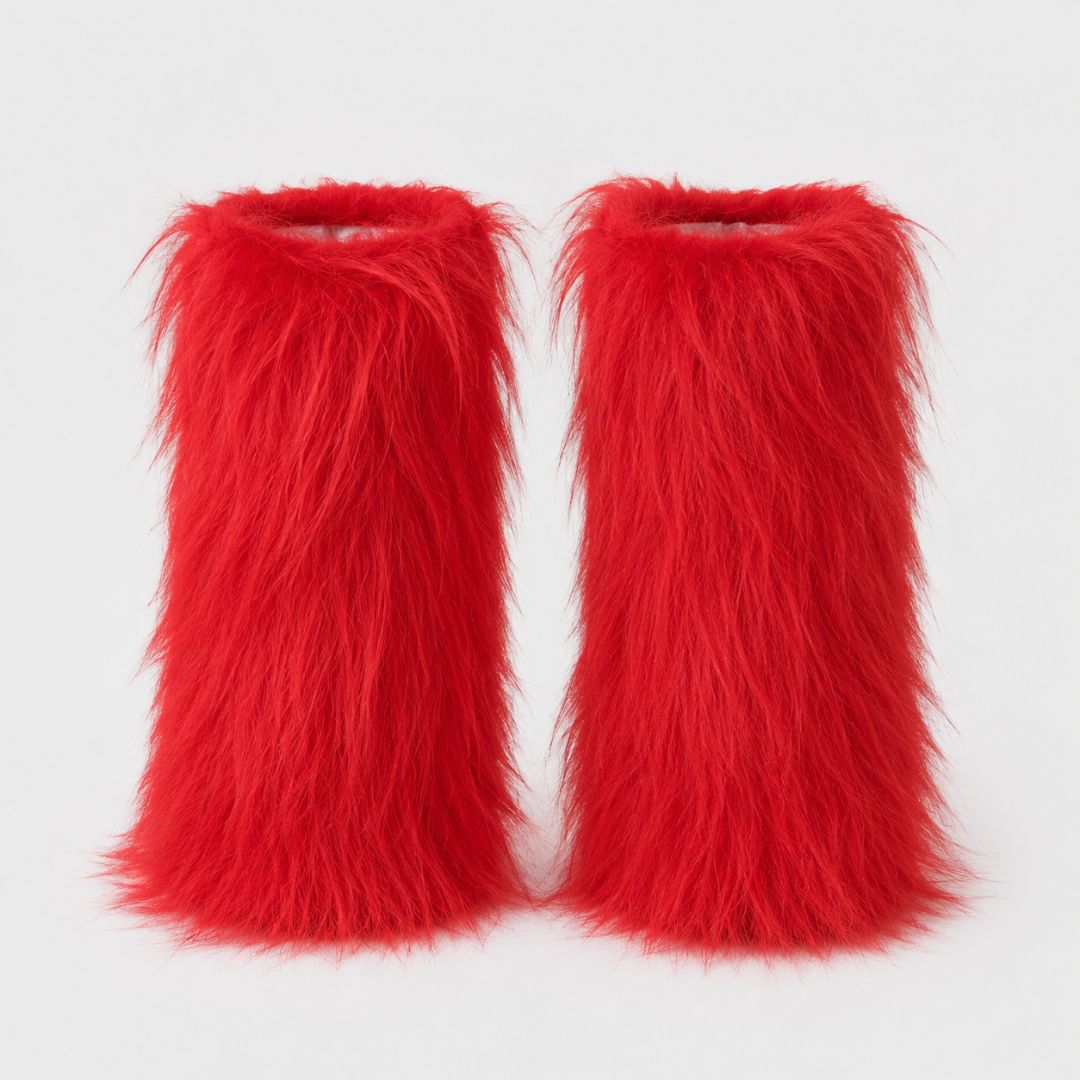 Fluffy Fantasy Leg Warmers