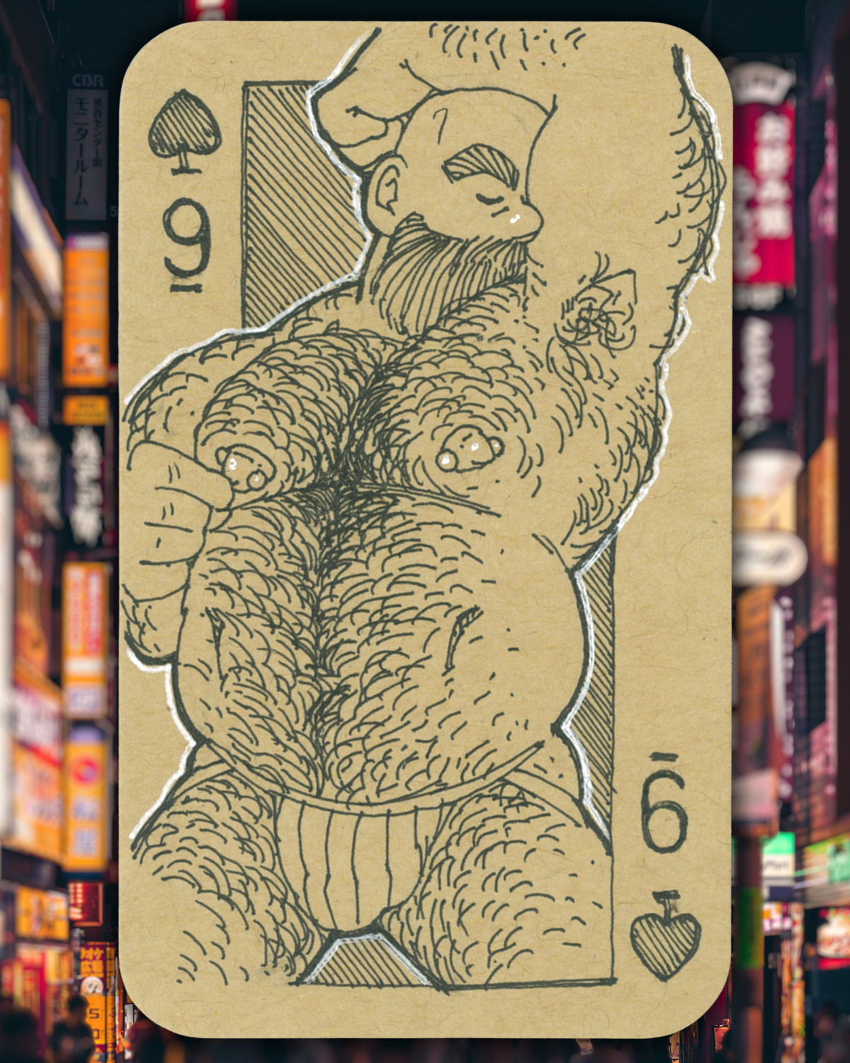 'Jock Daddy' - ( Card Print ) DEN X NAXX