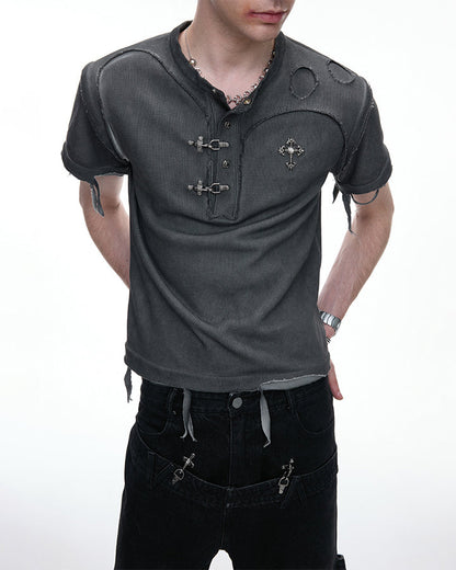 KIIKIO Gothic Distressed Tee