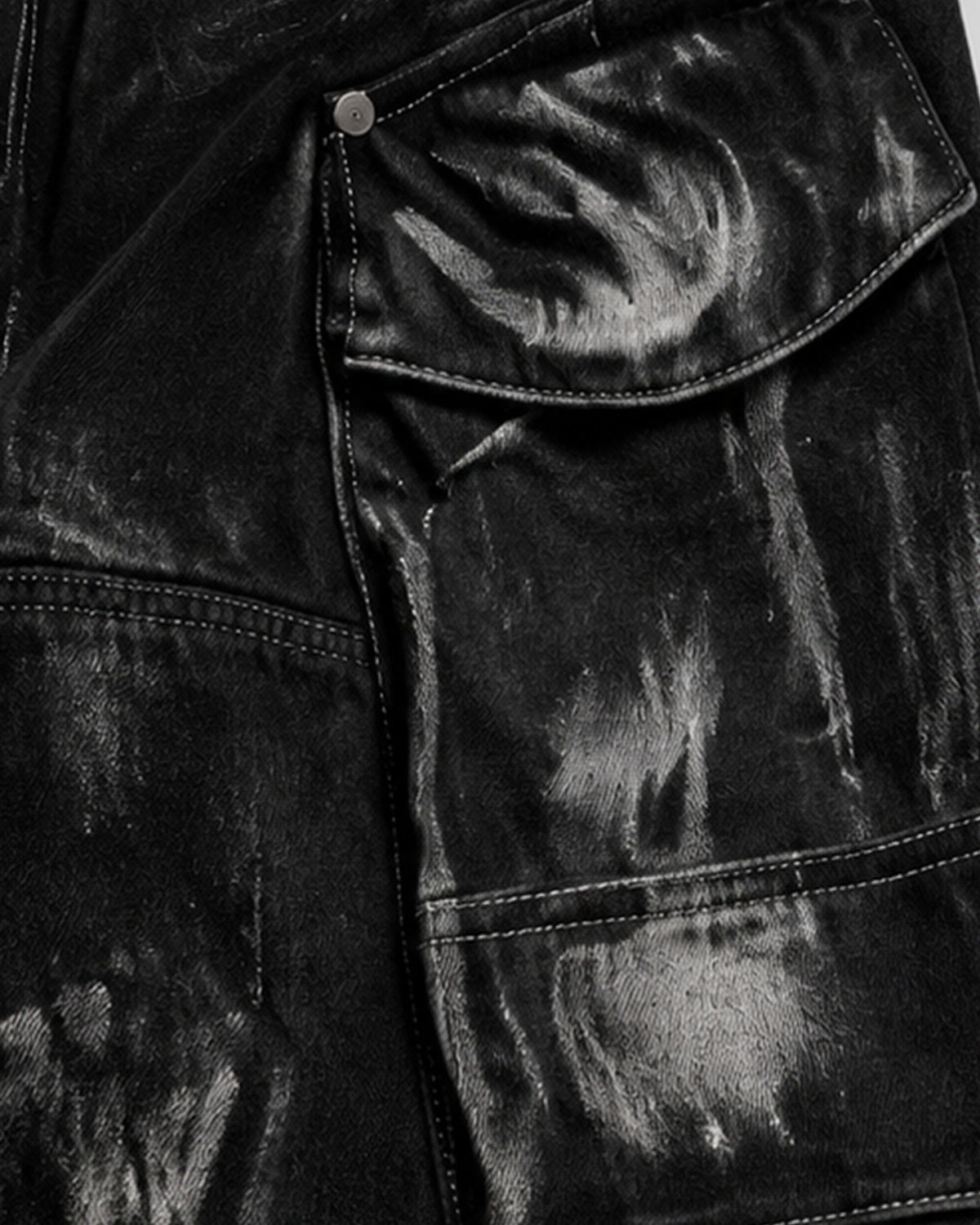 BARREN Series | Apocalyptic Pilgrimage Cargo Wide Pants