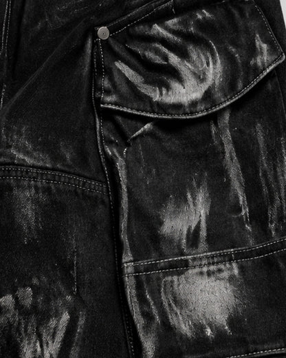 BARREN Series | Apocalyptic Pilgrimage Cargo Wide Pants