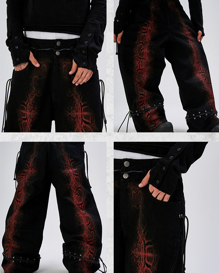 KIIKIO Dark Washed Jeans