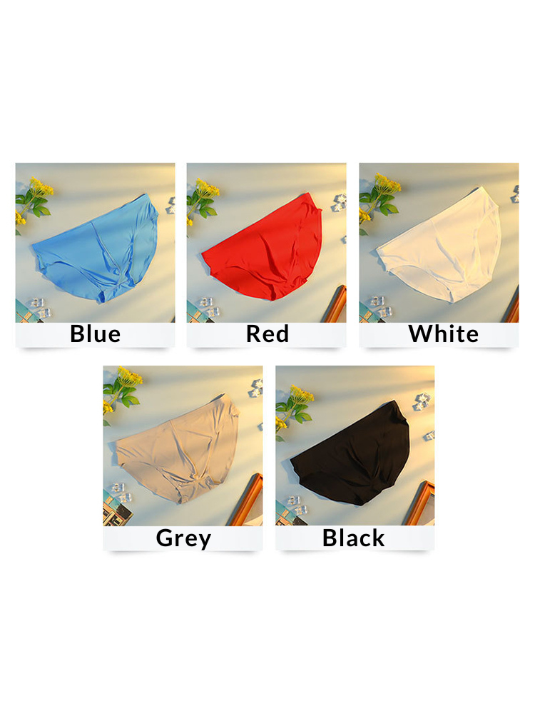 Men's Breathable Seamless Thin Briefs