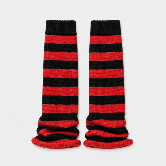 Candy Stripe Leg Warmers