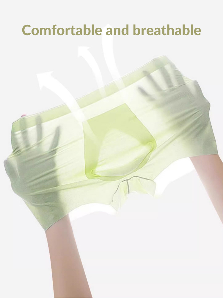 2 Pack Men's Ultra-Thin Ice Silk Quick-Dry Trunks