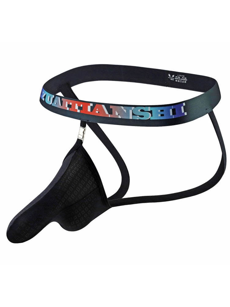 Men's Lock Removable Elephant Nose Thongs