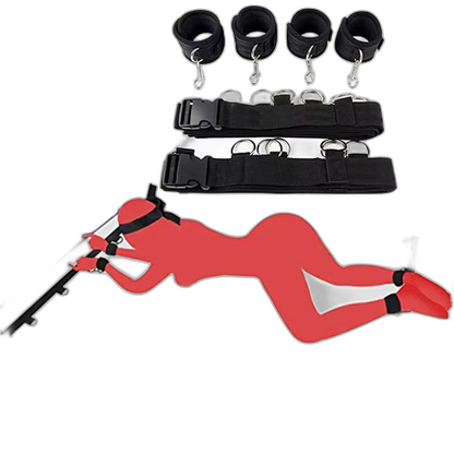 Bed Multi-Loop Strap Restraint Set