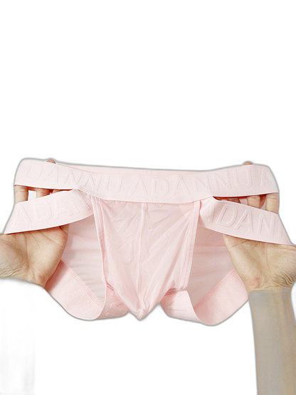 Men's Sheer Double Strap Sexy Bikini