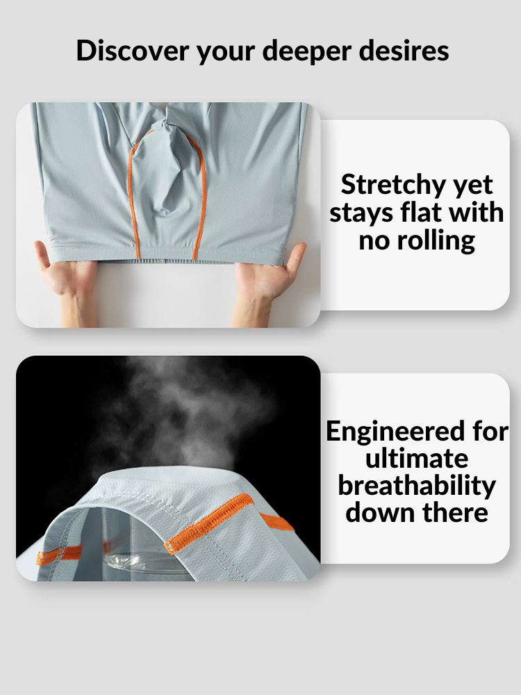 2 Pack Men's U-Pouch Anti-Chafing Midway Briefs