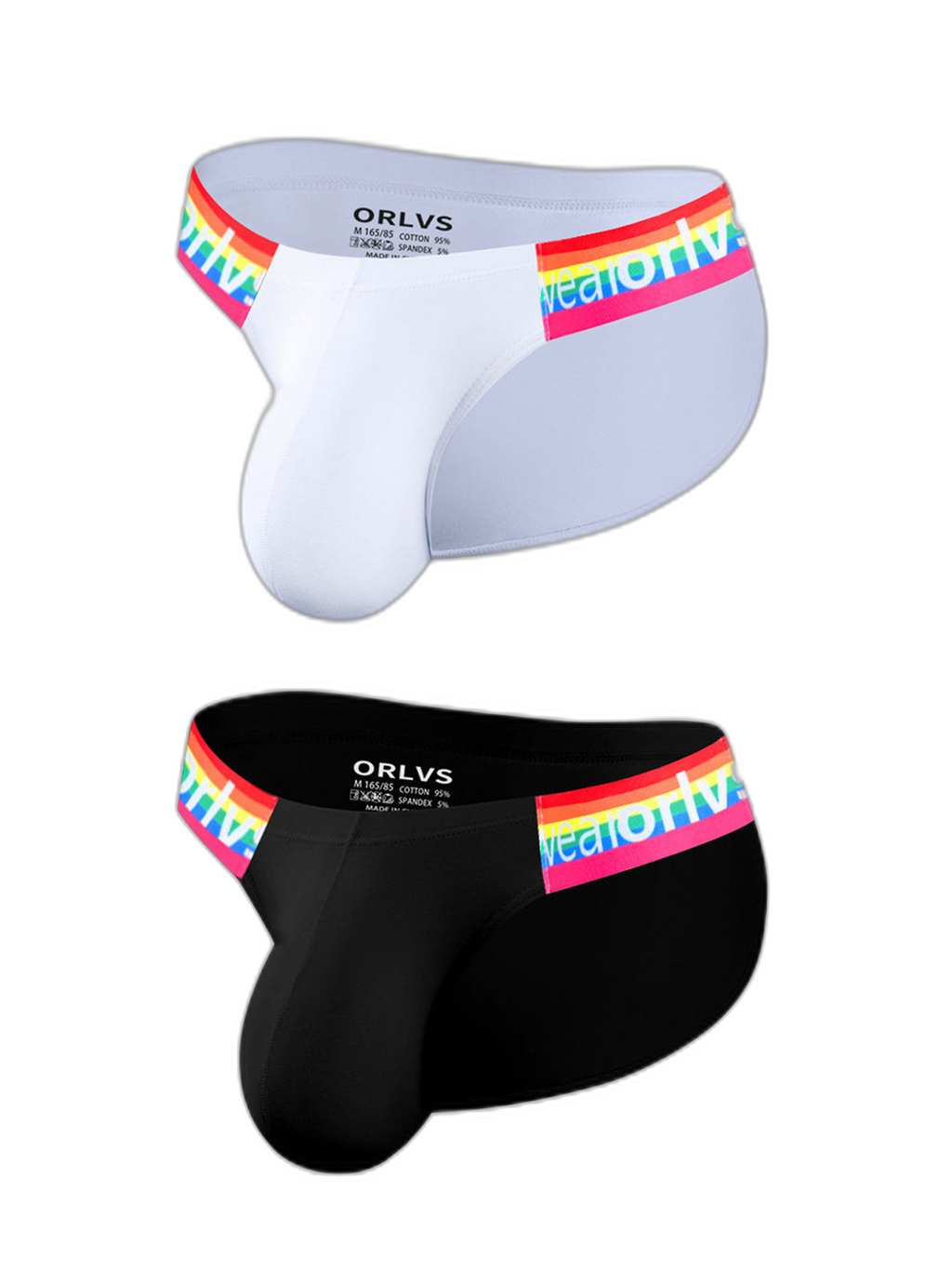 2 Pack Men’s Sexy Rainbow Bikinis