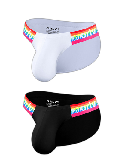 2 Pack Men’s Sexy Rainbow Bikinis