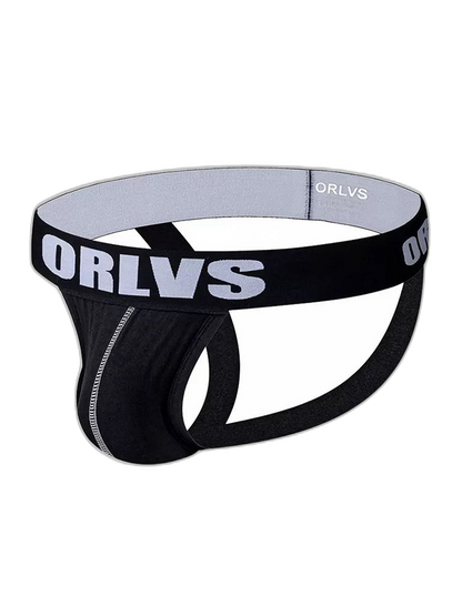 3 Pack Men's U-Pouch Striped Sexy Jockstraps