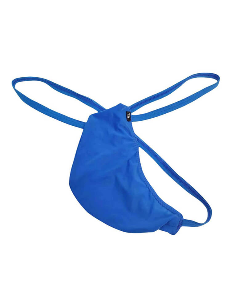 Men's Elastic U-Convex Pouch Thin Strap Thong
