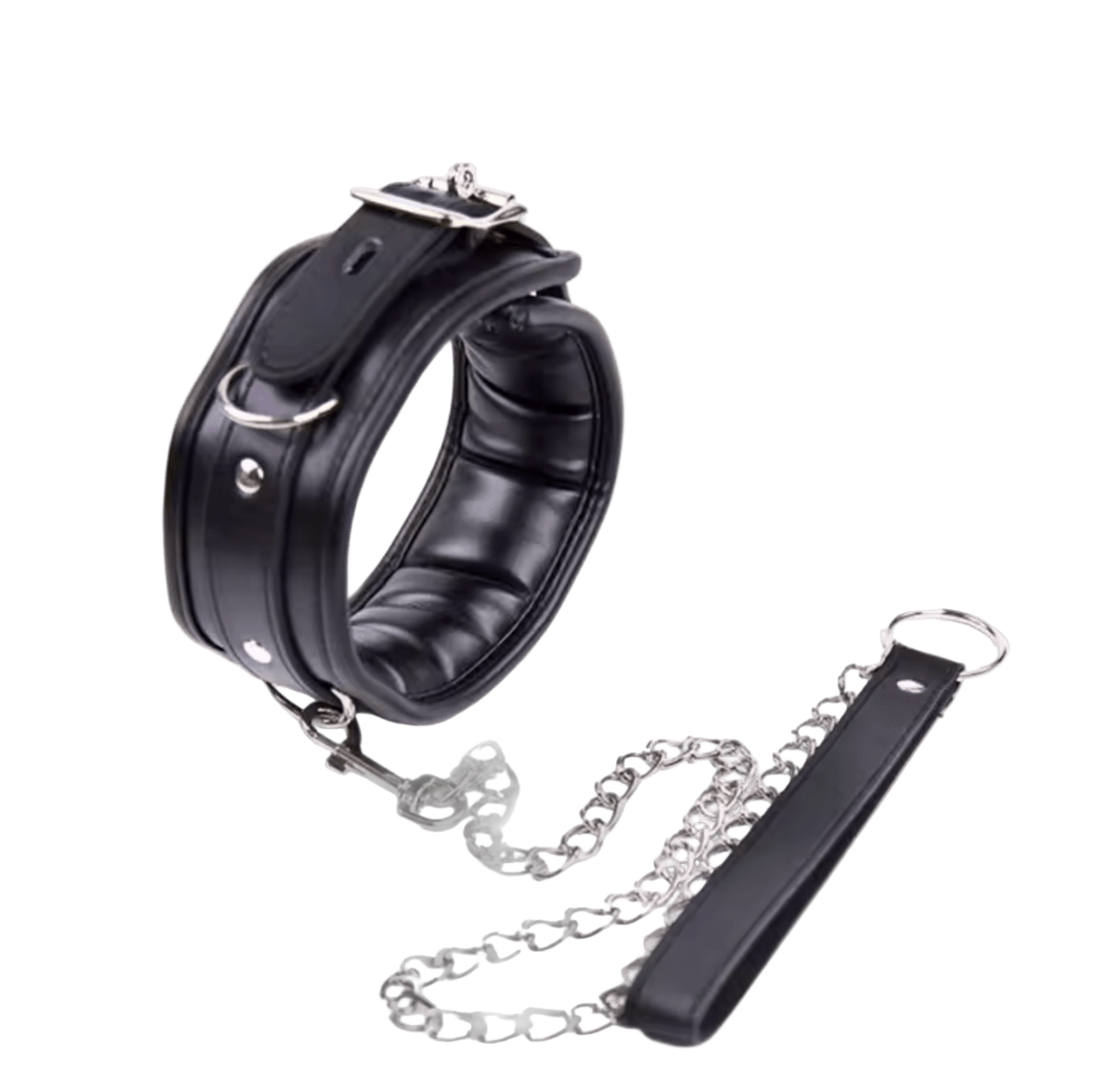 Leather Neck Cuff And Collar