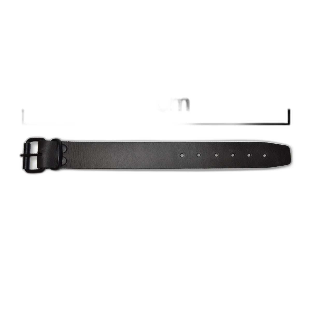 Prowler RED Leather Buckle Bicep Band Black Medium