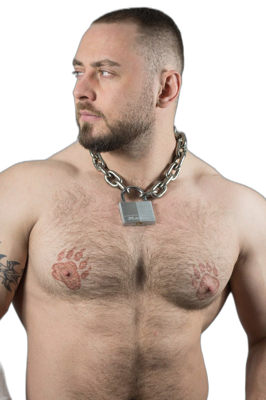 ruff GEAR Pitbull Chain 8mm with 60mm Master Lock
