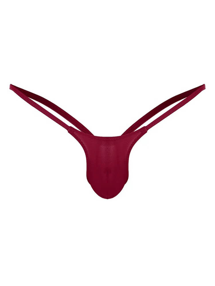 Men's Solid-Color Sexy Thin Jockstrap