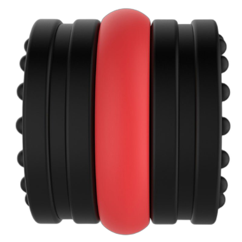 ruff GEAR Silicone Grip Ball Stretcher Black Red