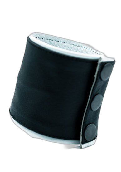 ruff GEAR Double Tone Leather Wrist Strap Wallet White Black